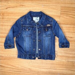 Genuine Kids by Oshkosh Cotton Denim Trucker Jacket Unisex Size 24M